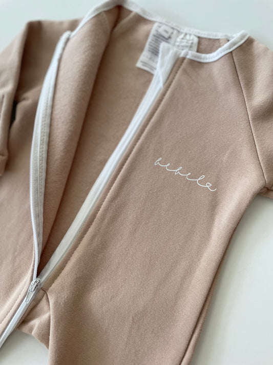 Warmzie Sleepsuit - Latte Love