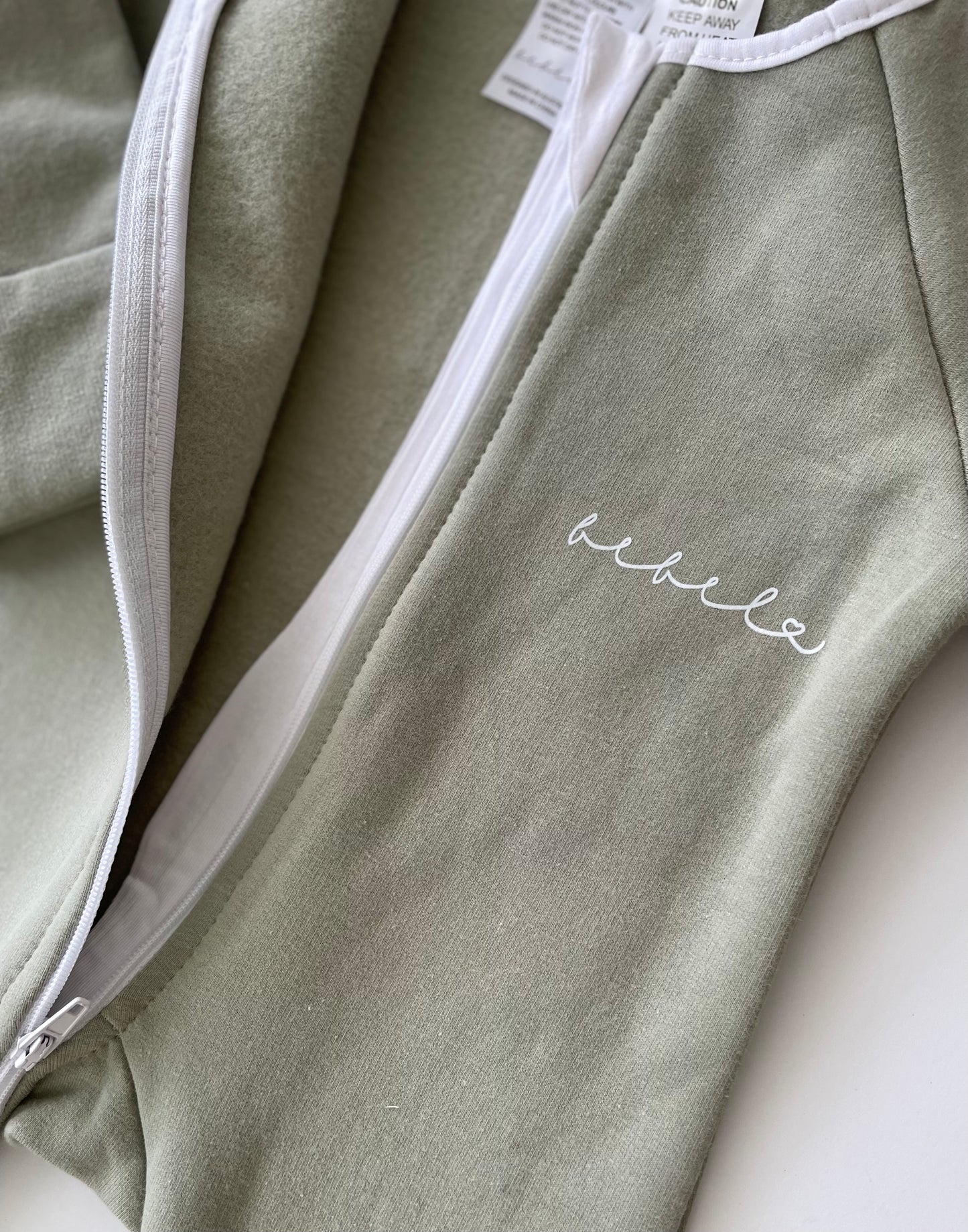 Warmzie Sleepsuit - Simply Sage